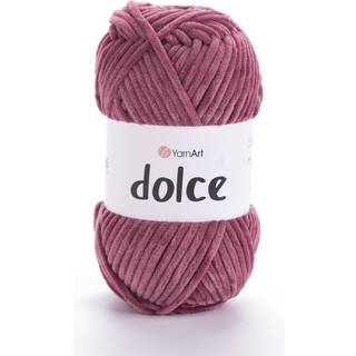 Dolce Yarn af Yarnart Soft Chenille Velvet Super Voluminy T?ppe & Amigurumi Crochet Yarn - 100 g (3,53 oz) 131 yards (751ft) 2 lag 100% akryl
