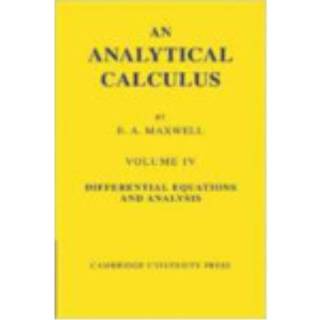 An Analytical Calculus: Volume 4