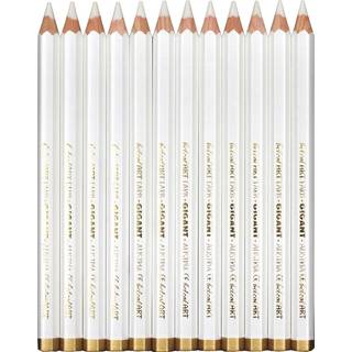 Farveblyanter, hvid – 12stk