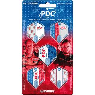 Winmau PDC Prism Flights - 5 pack
