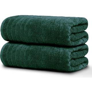 TENS HANDLES STORE BADEBARTER 100% bomuld 35x70 inches Ekstra store badeh?ndkl?deplader lettere v?gt hurtigere til at t?rre super absorberende ov