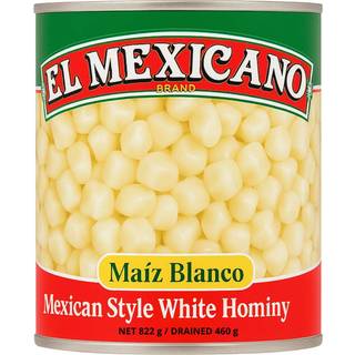 El Mexicano Hvide Hominy Majs 822 g