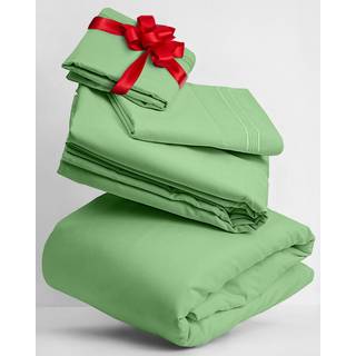 Mellanni King Sheets S?t - 4 PC Iconic Collection Senget?j Lagner & pudebetr?k - Hotel Luxury Ekstra bl?de k?lende lagner - til kvinder M?nd B?rn