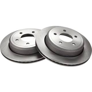 TRQ bageste bremseotorer Set udluftet kompatible med 2003-2011 Ford Crown Victoria Mercury Grand Marquis 2003-2004 Marauder