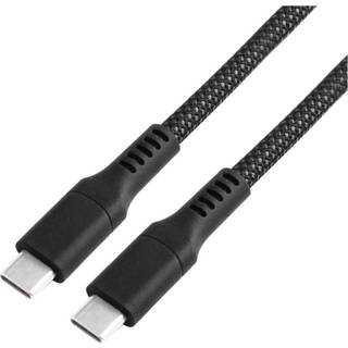Dacota Platinum USB-C (USB3.2) 20 Gbps 240 W kabel 2 M, svart ➞ På lager - klar til levering og afhentning