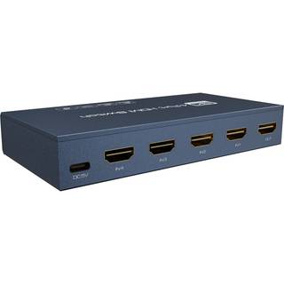 NÖRDIC HDMI 2.1 switch 4 til 1 - 8K60Hz 4K120Hz HDR Dolby Atmos