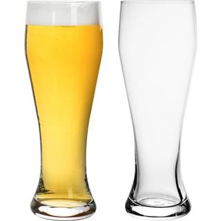 Ølglas H22 cm, 2 stk