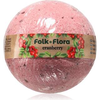 Folk & Flora Cranberry Badebombe 130 g - 130 g