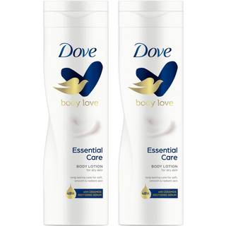 Dove Essential næring Body Lotion - Dry Skin (250 ml) - Pakke med 2 af Dove