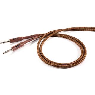PROEL flettet instrumentkabel, 3m, sort-gul