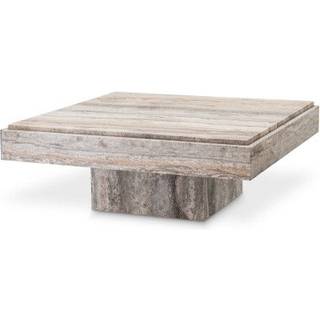 Sartoria Coffee Table Silver Travertine