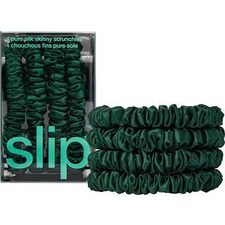 Slip Pure Silk Skinny Scrunchies Forest