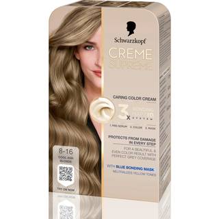 Permanent hårfarve 8-16 Cool Ash Blonde (På lager i butik)