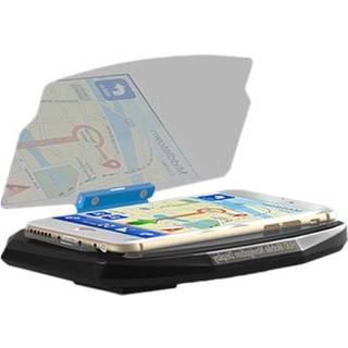 HUD Head Up Display Navigation Stativ til Smartphones - 6.5 - Sort