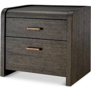 Joane Nightstand Mocha Oak