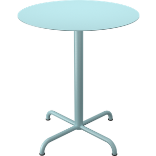 Houe, PICO Sofabord Ø64 cm, base 4 ben Ice Blue