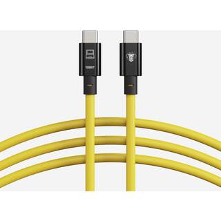 COBRAUNION USB-C tether cable - 10M 10G Straight - Straight yellow