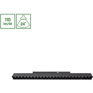 System Shift Basic - Gitter, Lineær Lampe, 330mm, 18W, 2700K, Sort - Dæmpbar : Ikke dæmpbar, Kulør : Varm
