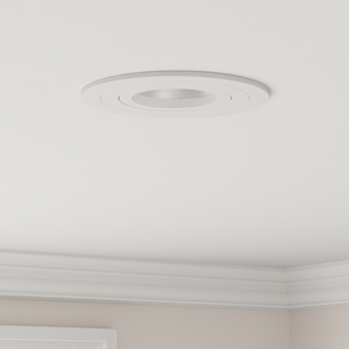 Spotlights med spotlights 12 pcs Hvid 9 x 9 x cm Aluminium