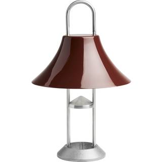 HAY Mousqueton transportabel bordlampe Iron red