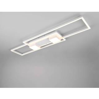 Albany LED-loftlampe, hvid, 100 x 28 cm, aluminium, CCT, dæmpbar