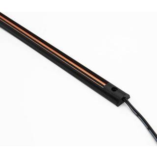PicoTrack 100 cm skinne - 24V, Magnetisk, sort, til glasmontre / vinduesbelysning - Farve : Sort