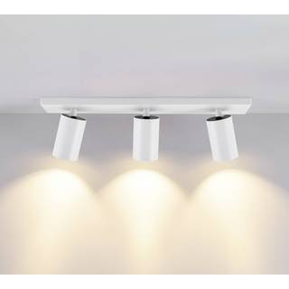 CAN TILT loftspot, hvid, 48 x 9 cm, 3 lyskilder, metal GU10