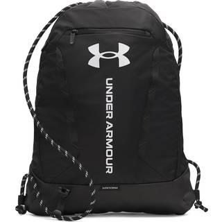 Under Armour Hustle Sackpack Black / Black / White One Size