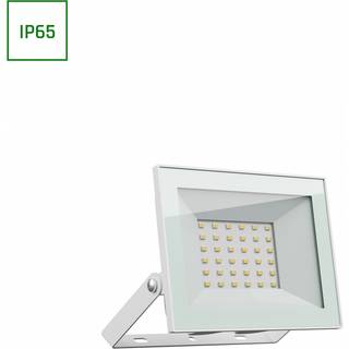 Noctis Lux 4 projektør 30W - Neutral hvid, 230V, IP65, 141x107x25, hvid