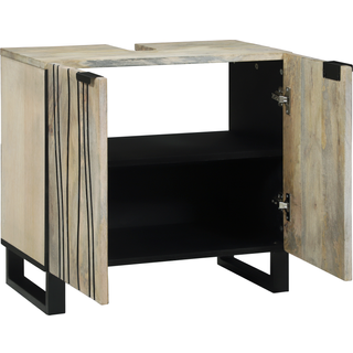 Badeværelsesskabsunder Hvid 62 x 33 x 58 cm Konstrueret træ