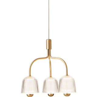NUURA ASTEEA 3 SATIN MESSING/OPAL PENDEL