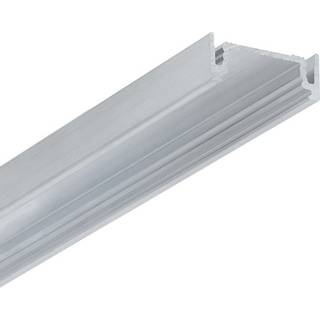 2m aluprofil SURFACE14.V2 EE7F/Y - Ubehandlet aluminium, påbygning, LED skinne