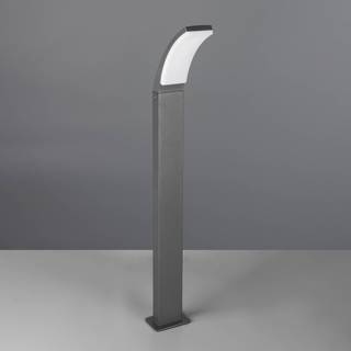 LED-gadelampe Beja, antracit, aluminium, højde 100 cm