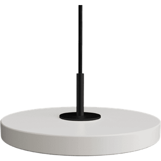 Umage Asteria Micro Pendel Med Lysdæmper Nuance Mist/Sort Top