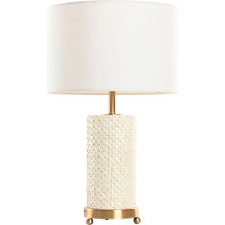 Bordlampe Home ESPRIT Hvid 50 W 220 V