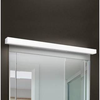 Horizon LED-spejllampe, bredde 90 cm, krom, IP44