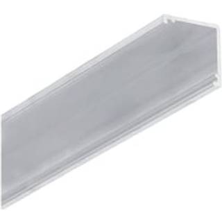 2m aluprofil CABI12 DUO E - Ubehandlet aluminium, hjørne, LED skinne