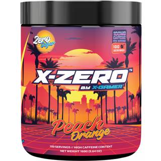 X-Gamer X-Zero Peach Orange - 100 Portioner