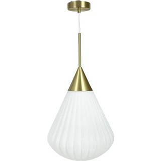 Dyberg Larsen Ballon Pendel Opal/Messing Large - Dyberg Larsen