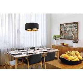EGLO Stars of Light MANDERLINE pendel E27 Ø450 sort/børstet messing