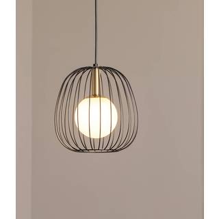 Hængelampe Bell S SIGMA, dæmpbar, Sort, Stue/spisestue, Metal, Moderne