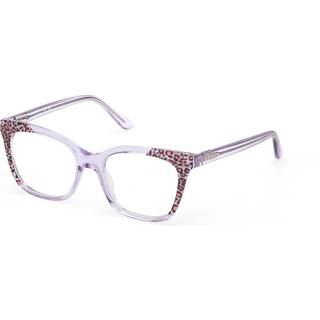 Guess GU50268 Børn 083 47 Briller Børn Purple - Leopard - 47mm