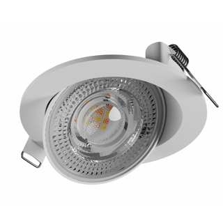 MOBILO LED 6.5W - CCT 230V, 36gr., IP20, Ø105x35mm, hvid, rundt - Kulør : CCT (Varm til Kold Hvid)