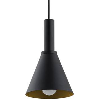 Hængelampe Norte Argon, dæmpbar, Sort, Stue/spisestue, Metal, Moderne