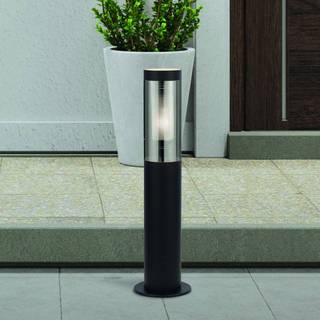 Searchlight Sokkellampe Batton, dæmpbar, Sort, Aluminium, Moderne