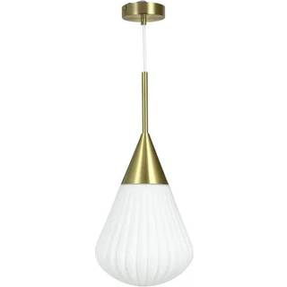 Dyberg Larsen Ballon Pendel Opal/Messing Small - Dyberg Larsen