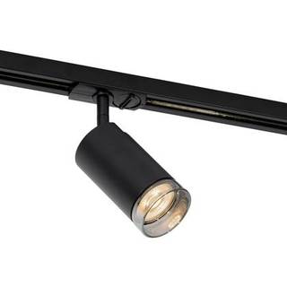 Moderne spotlight med røgglasring til 1-faset skinnesystem GU10 50 mm - Iconic Jeana
