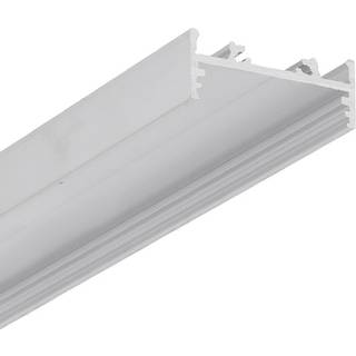 1m aluprofil VARIO30-01 ACDE-9/TY - Ubehandlet aluminium, påbygning, LED skinne