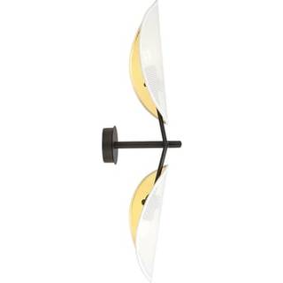 Vene K2 Hvid/Guld væglampe - Ø12 cm, E14, 230V, uden lyskilde