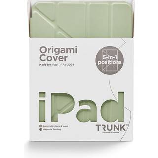 Trunk iPad Air 11" (2025 / 2024) Origami Case - Lime Swirl